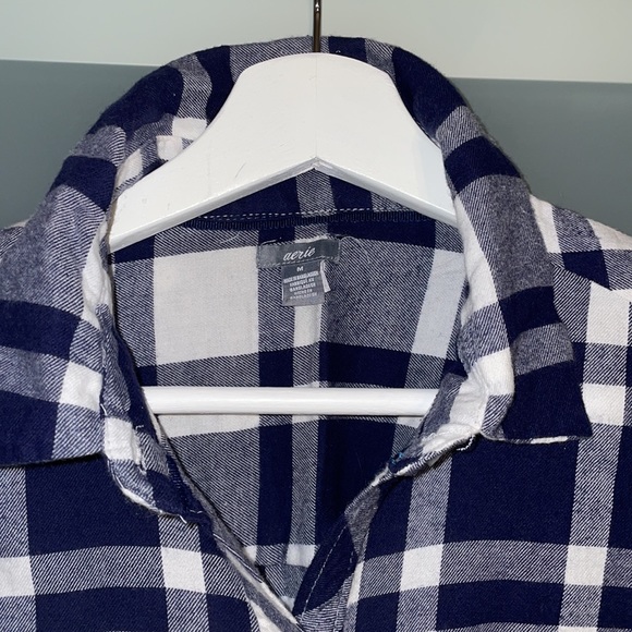 Aerie Romper Plaid Pajama - Picture 4 of 5